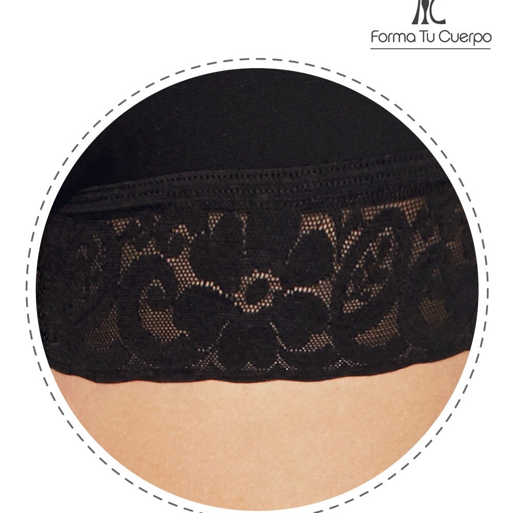 Faja Colombiana Forma tu cuerpo Short Girdle Butt lift tummy tuck zipper O-070 - Picture 7 of 13